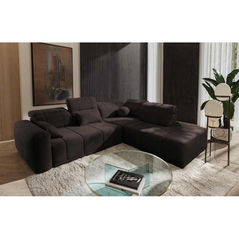 Narożnik Luxor VII z funkcją spania tkanina Wind 28 Narożnik Luxor VII z funkcją spania tkanina Wind 28