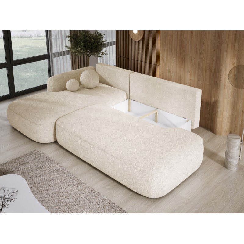 Narożnik wolnostojący BABU układ L Lewy Tkanina NOWORNEVER 02