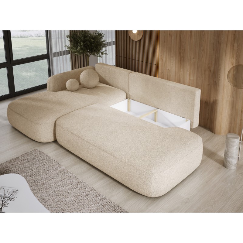 Narożnik wolnostojący BABU układ L Lewy Tkanina NOWORNEVER 06