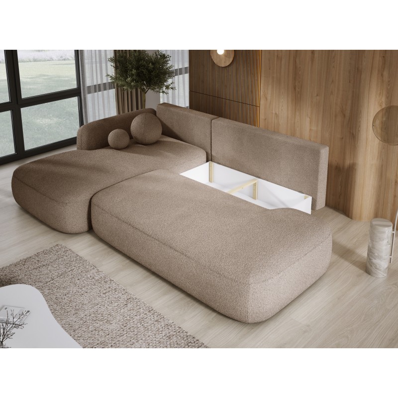 Narożnik wolnostojący BABU układ L Lewy Tkanina NOWORNEVER 37