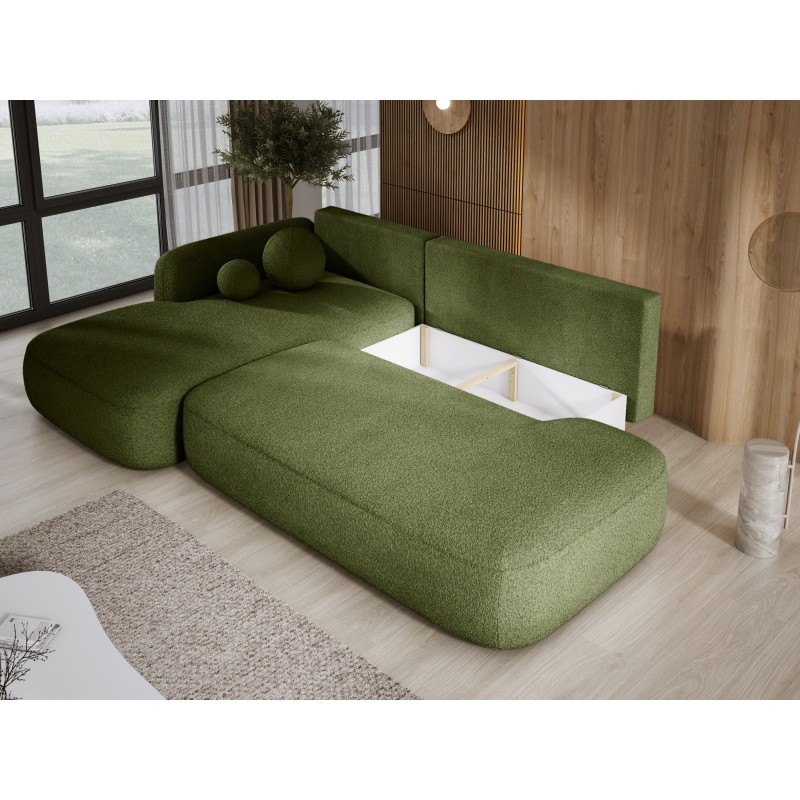 Narożnik wolnostojący BABU układ L Lewy Tkanina NOWORNEVER 56