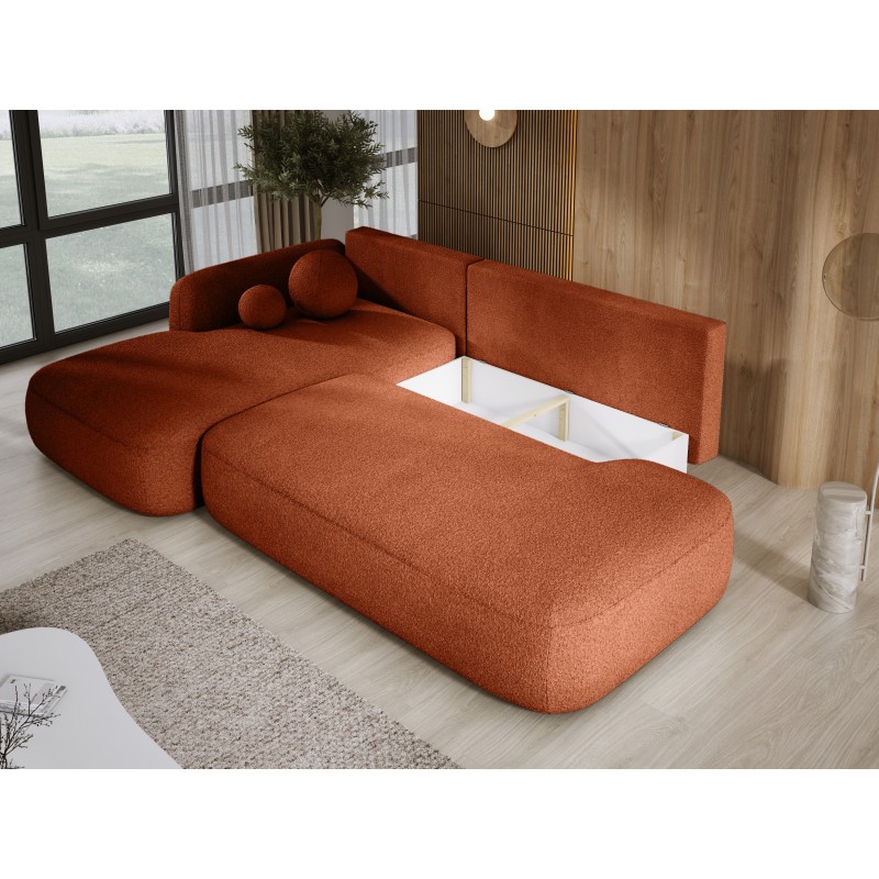 Narożnik wolnostojący BABU układ L Lewy Tkanina NOWORNEVER 79