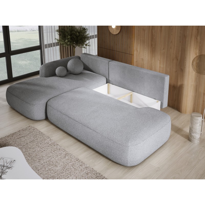 Narożnik wolnostojący BABU układ L Lewy Tkanina NOWORNEVER 92