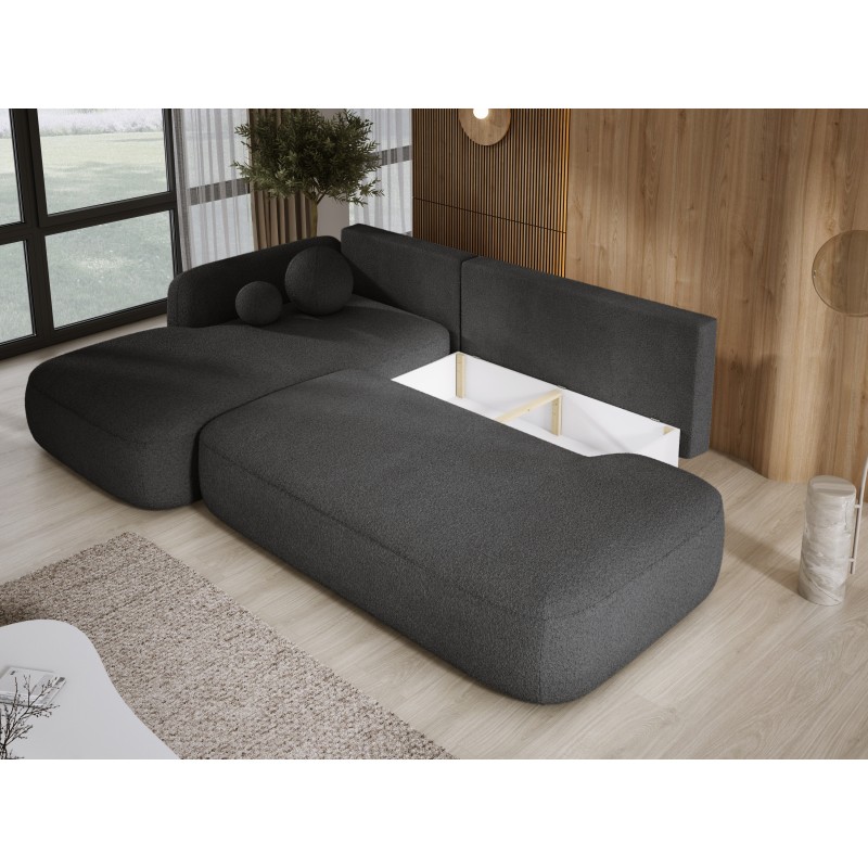 Narożnik wolnostojący BABU układ L Lewy Tkanina NOWORNEVER 100