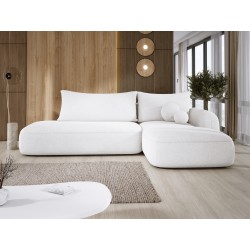 Narożnik wolnostojący BABU układ L Prawy Tkanina NOWORNEVER 01