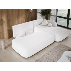 Narożnik wolnostojący BABU układ L Prawy Tkanina NOWORNEVER 01