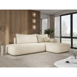 Narożnik wolnostojący BABU układ L Prawy Tkanina NOWORNEVER 02