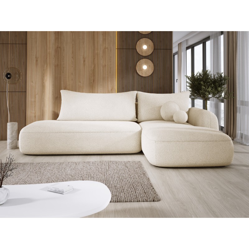 Narożnik wolnostojący BABU układ L Prawy Tkanina NOWORNEVER 02