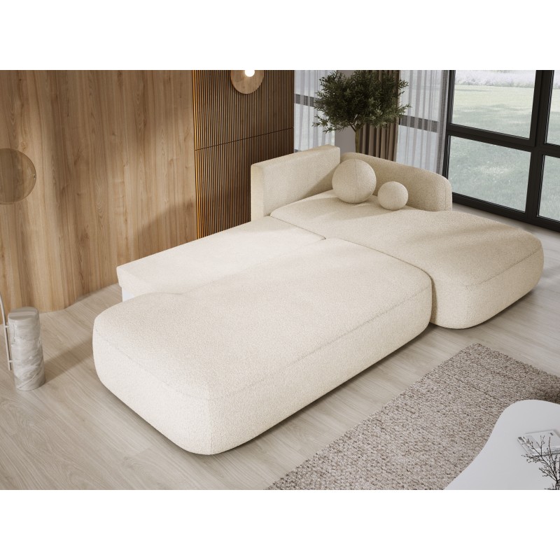 Narożnik wolnostojący BABU układ L Prawy Tkanina NOWORNEVER 02