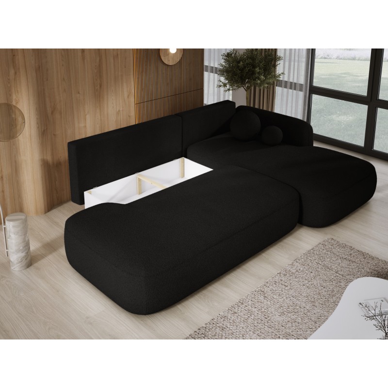 Narożnik wolnostojący BABU układ L Prawy Tkanina NOWORNEVER 16