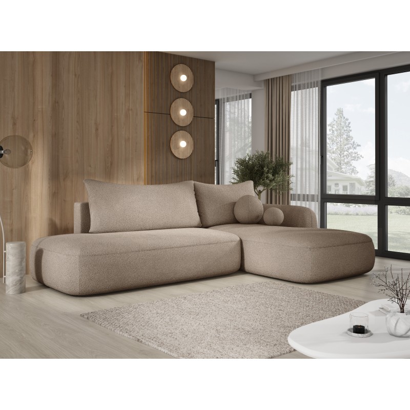 Narożnik wolnostojący BABU układ L Prawy Tkanina NOWORNEVER 37