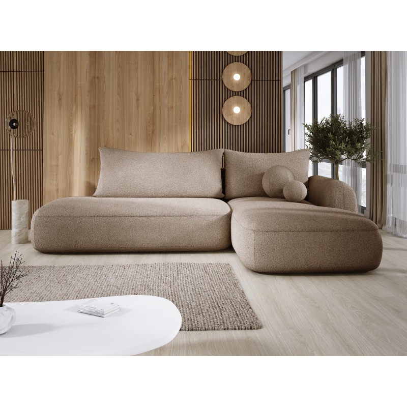 Narożnik wolnostojący BABU układ L Prawy Tkanina NOWORNEVER 37