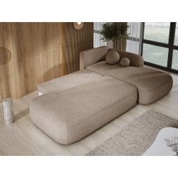 Narożnik wolnostojący BABU układ L Prawy Tkanina NOWORNEVER 37