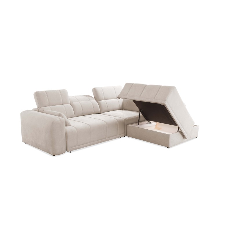 Narożnik Luxor VII z funkcją spania tkanina Wind 02 Narożnik Luxor VII z funkcją spania tkanina Wind 02