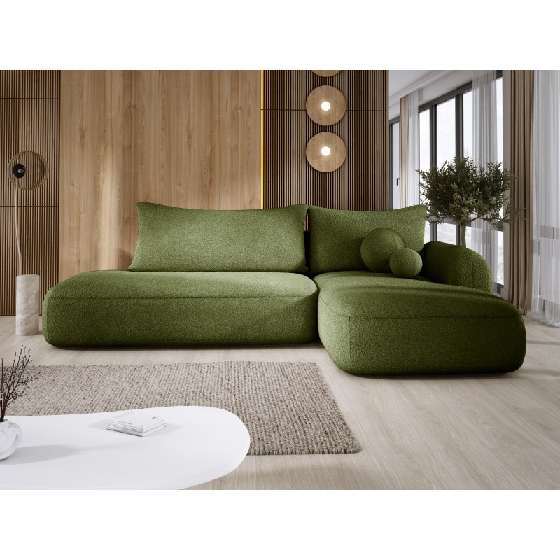 Narożnik wolnostojący BABU układ L Prawy Tkanina NOWORNEVER 56