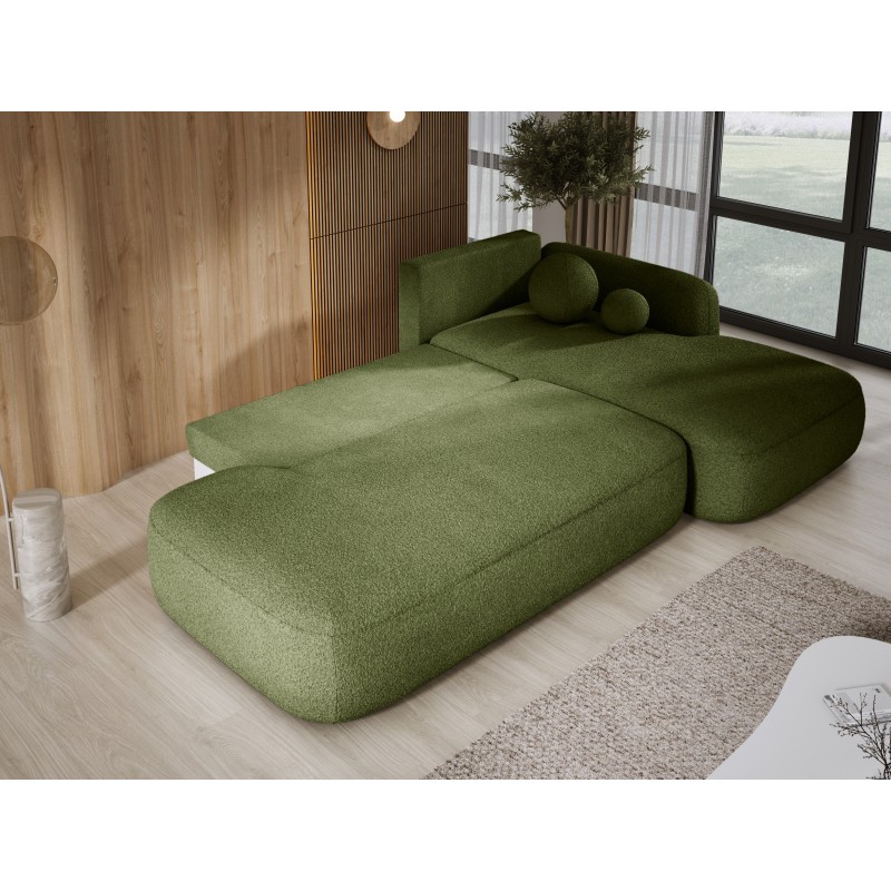 Narożnik wolnostojący BABU układ L Prawy Tkanina NOWORNEVER 56