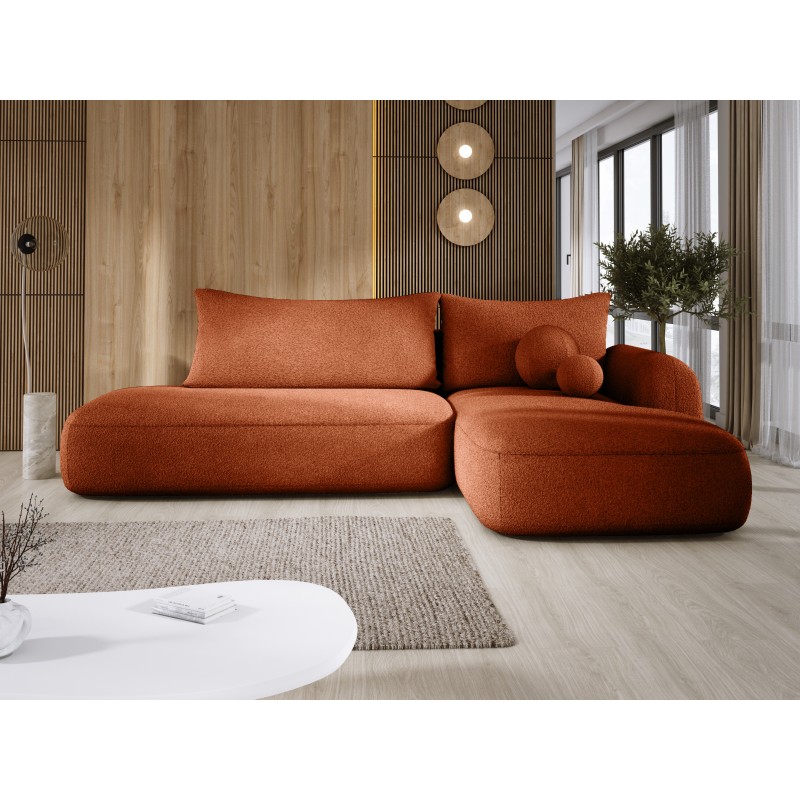 Narożnik wolnostojący BABU układ L Prawy Tkanina NOWORNEVER 79