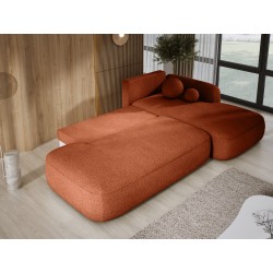 Narożnik wolnostojący BABU układ L Prawy Tkanina NOWORNEVER 79