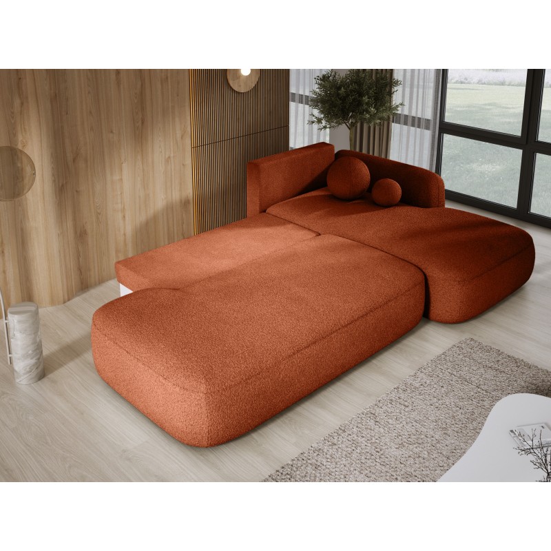 Narożnik wolnostojący BABU układ L Prawy Tkanina NOWORNEVER 79