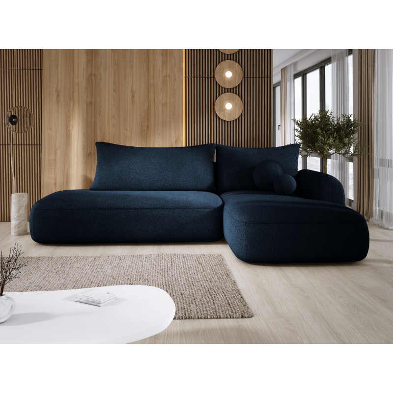 Narożnik wolnostojący BABU układ L Prawy Tkanina NOWORNEVER 83