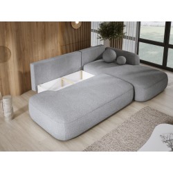Narożnik wolnostojący BABU układ L Prawy Tkanina NOWORNEVER 92