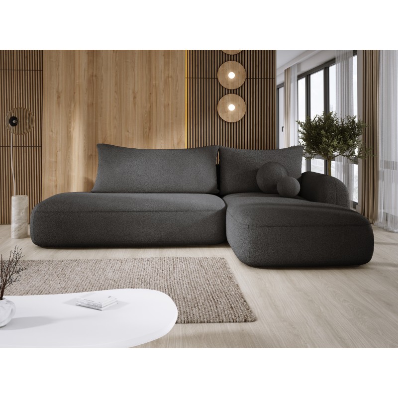 Narożnik wolnostojący BABU układ L Prawy Tkanina NOWORNEVER 100