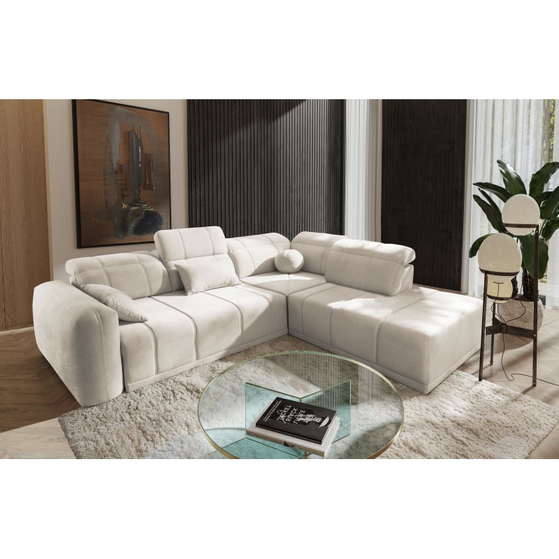 Narożnik Luxor VII z funkcją spania tkanina Wind 02 Narożnik Luxor VII z funkcją spania tkanina Wind 02