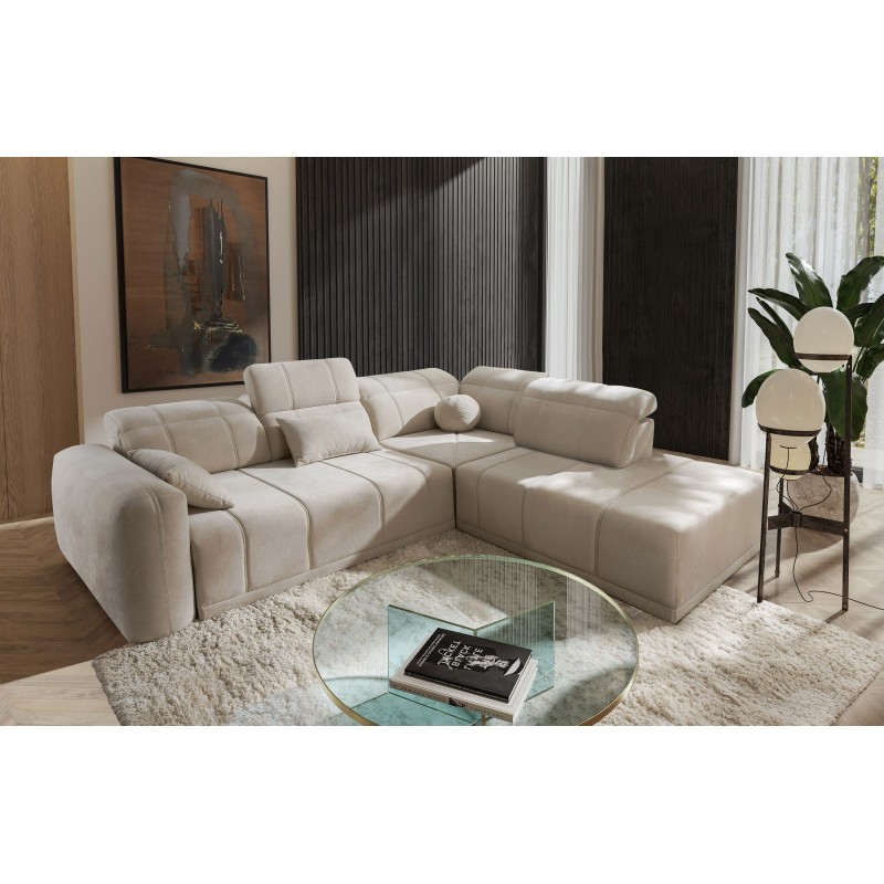 Narożnik Luxor VII z funkcją spania tkanina Wind 05 Narożnik Luxor VII z funkcją spania tkanina Wind 05