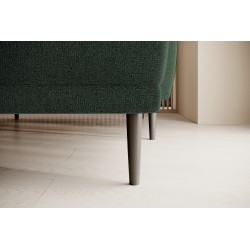 NAROŻNIK BONO Stylowa sofa z funkcją spania, Drewniane nóżki, Eleganckie podłokietniki, Głębokie siedzisko 226x164x88cm, Lewa st