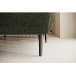 NAROŻNIK BONO Stylowa sofa z funkcją spania, Drewniane nóżki, Eleganckie podłokietniki, Głębokie siedzisko 226x164x88cm, lewa st