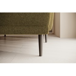 NAROŻNIK BONO Stylowa sofa z funkcją spania, Drewniane nóżki, Eleganckie podłokietniki, Głębokie siedzisko 226x164x88cm, Lewa st