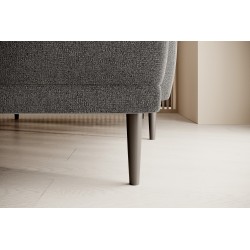NAROŻNIK BONO Stylowa sofa z funkcją spania, Drewniane nóżki, Eleganckie podłokietniki, Głębokie siedzisko 226x164x88cm, Lewa st