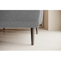 NAROŻNIK BONO Stylowa sofa z funkcją spania, Drewniane nóżki, Eleganckie podłokietniki, Głębokie siedzisko 226x164x88cm, Prawa s