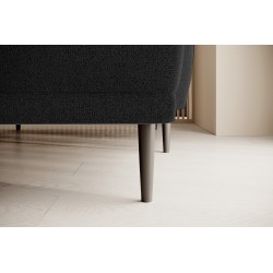 NAROŻNIK BONO Stylowa sofa z funkcją spania, Drewniane nóżki, Eleganckie podłokietniki, Głębokie siedzisko 226x164x88cm, Prawy s