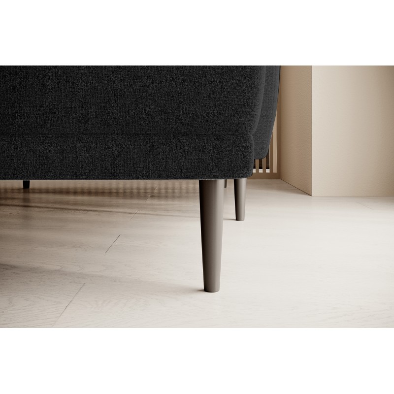 NAROŻNIK BONO Stylowa sofa z funkcją spania, Drewniane nóżki, Eleganckie podłokietniki, Głębokie siedzisko 226x164x88cm, Prawy s