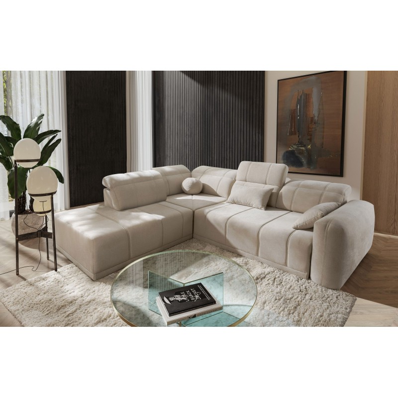 Narożnik Luxor VII z funkcją spania tkanina Wind 05 Narożnik Luxor VII z funkcją spania tkanina Wind 05