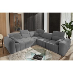 Narożnik Luxor III z funkcją spania tkanina Wind 90