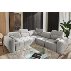 Narożnik Luxor III z funkcją spania tkanina Wind 84