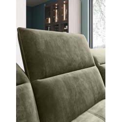 Narożnik COLOMBO XL Lewostronny z elektryczną funkcją spania pojemnikiem PALLADIUM 10 Zielony Narożnik COLOMBO XL Lewostronny z elektryczną funkcją spania pojemnikiem PALLADIUM 10 Zielony