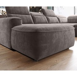 Narożnik COLOMBO XL Prawostronny z elektryczną funkcją spania pojemnikiem PALLADIUM 05 Brązowy Narożnik COLOMBO XL Prawostronny z elektryczną funkcją spania pojemnikiem PALLADIUM 05 Brązowy