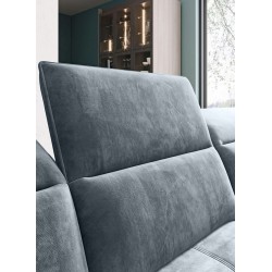 Narożnik COLOMBO XL Prawostronny z elektryczną funkcją spania pojemnikiem PALLADIUM 15 Szary Narożnik COLOMBO XL Prawostronny z elektryczną funkcją spania pojemnikiem PALLADIUM 15 Szary