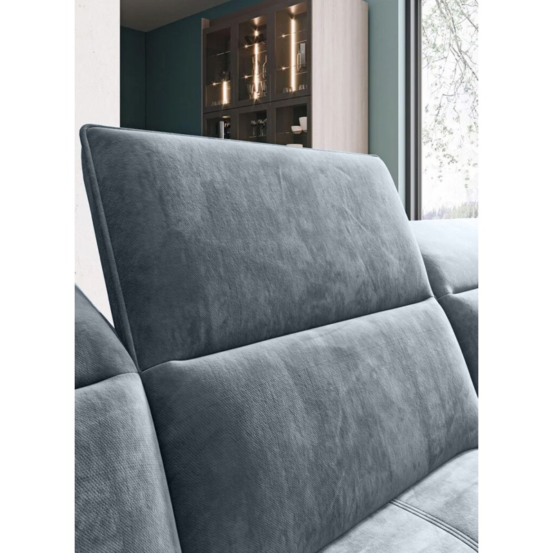 Narożnik COLOMBO XL Prawostronny z elektryczną funkcją spania pojemnikiem PALLADIUM 15 Szary Narożnik COLOMBO XL Prawostronny z elektryczną funkcją spania pojemnikiem PALLADIUM 15 Szary