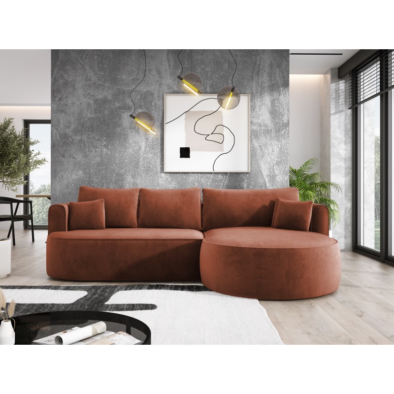 Narożnik FIORE L wolnostojący Lewostronny tkanina Salvador 07