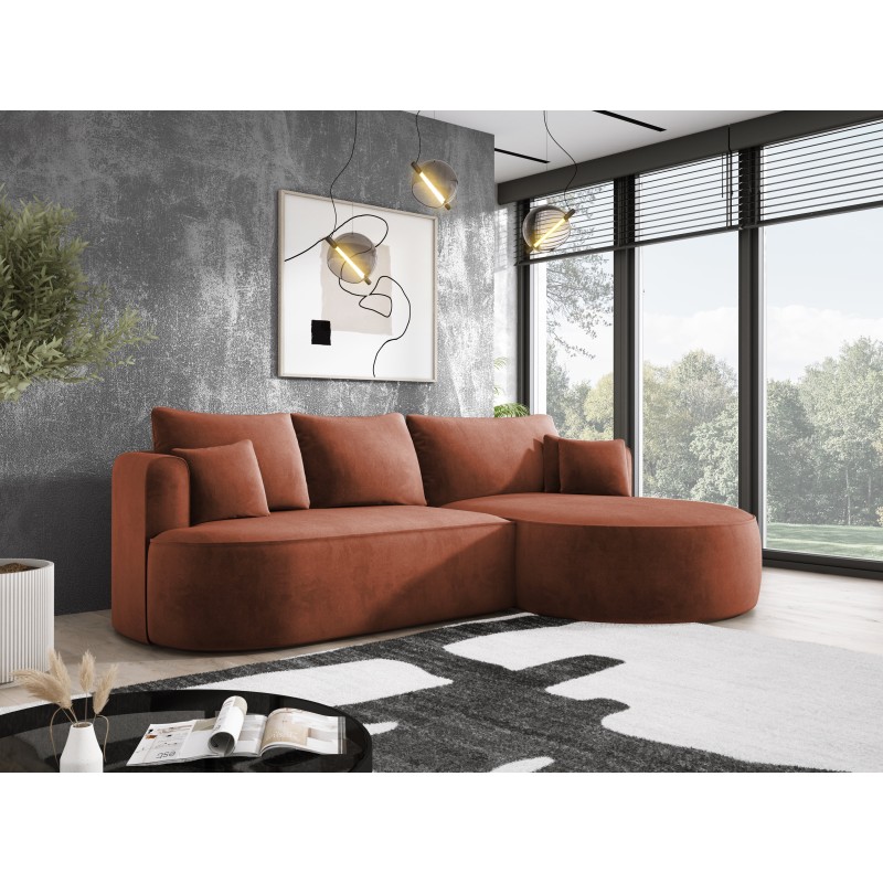 Narożnik FIORE L wolnostojący Lewostronny tkanina Salvador 07