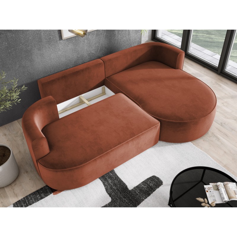 Narożnik FIORE L wolnostojący Lewostronny tkanina Salvador 07