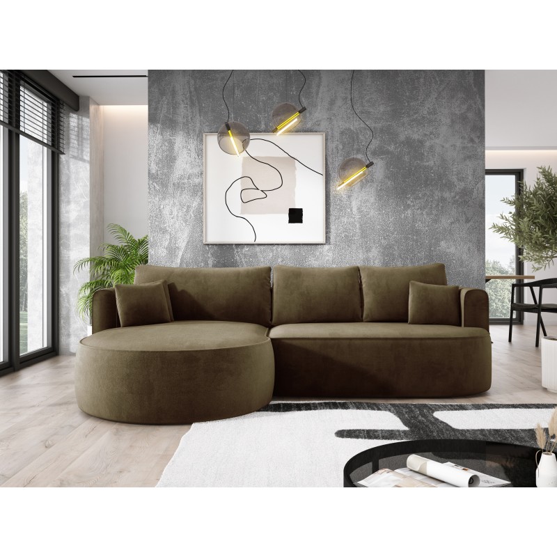 Narożnik FIORE L wolnostojący Lewostronny tkanina Salvador 10