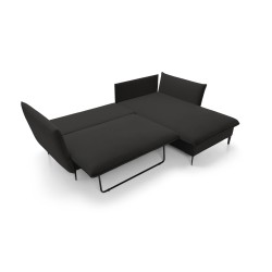 Narożnik GLOSS Prawostronny z funkcją spania, zestaw z poduszkami wolnostojący tkanina RIVIERA 16 Cappucino Narożnik GLOSS Prawostronny z funkcją spania, zestaw z poduszkami wolnostojący tkanina RIVIERA 16 Cappucino