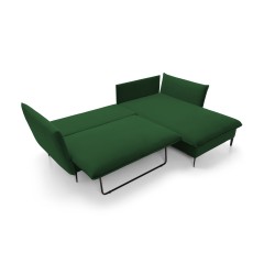 Narożnik GLOSS Prawostronny z funkcją spania, zestaw z poduszkami wolnostojący tkanina RIVIERA 41 Platynowy Narożnik GLOSS Prawostronny z funkcją spania, zestaw z poduszkami wolnostojący tkanina RIVIERA 41 Platynowy