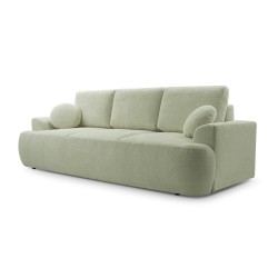 Sofa dwuosobowa VELO wolnostojący z funkcją spania w tkaninie Coral 55