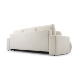 Sofa dwuosobowa VELO wolnostojący z funkcją spania w tkaninie Coral 65